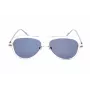 Gafas de sol de hombre Adidas AOK001 - montura negra, lentes ahumadas, 57 mm