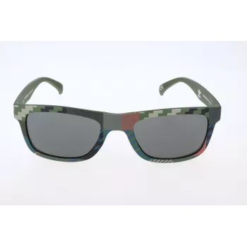 Adidas Gafas de sol para hombre AOR005-PDC030 - Montura rectangular, protección UV400, lente de 54mm