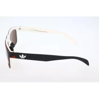 Gafas de sol de hombre Adidas AOR005 - montura negra, lentes grises, 54 mm