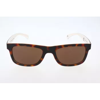Gafas de sol de hombre Adidas AOR005 - montura negra, lentes grises, 54 mm