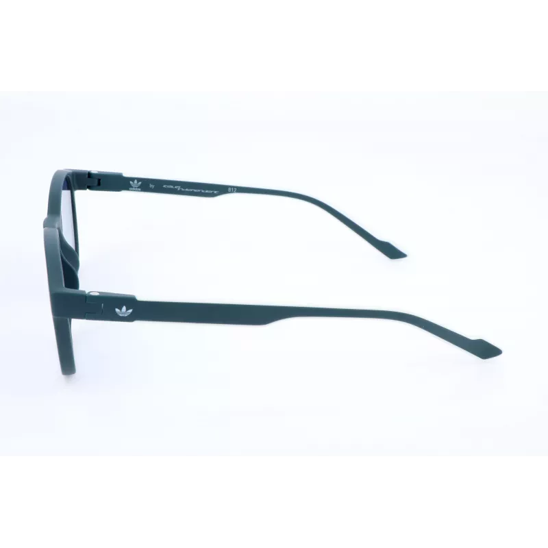 Gafas de sol de hombre Adidas AOR030 - montura rectangular negra, lentes grises, 52/19/145 mm