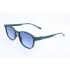 Gafas de sol de hombre Adidas AOR030 - montura rectangular negra, lentes grises, 52/19/145 mm