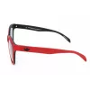 Adidas Hombre AORD005SBG053 Gafas de sol rectangulares - Montura negra Lentes grises 54/21/140 mm