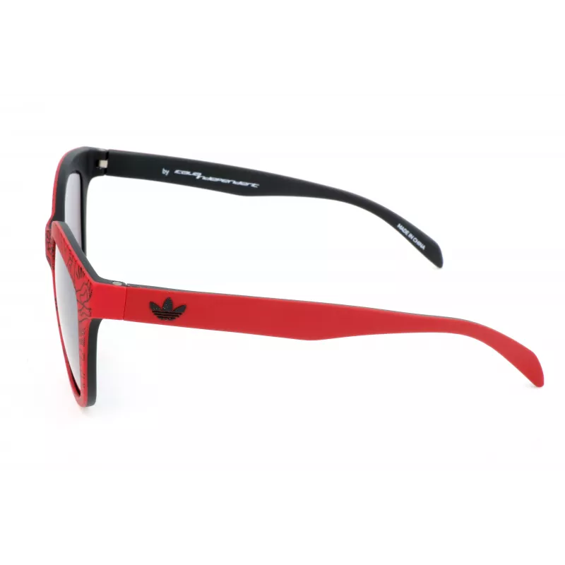 Adidas Hombre AORD005SBG053 Gafas de sol rectangulares - Montura negra Lentes grises 54/21/140 mm