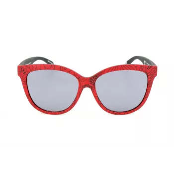 Adidas Hombre AORD005SBG053 Gafas de sol rectangulares - Montura negra Lentes grises 54/21/140 mm
