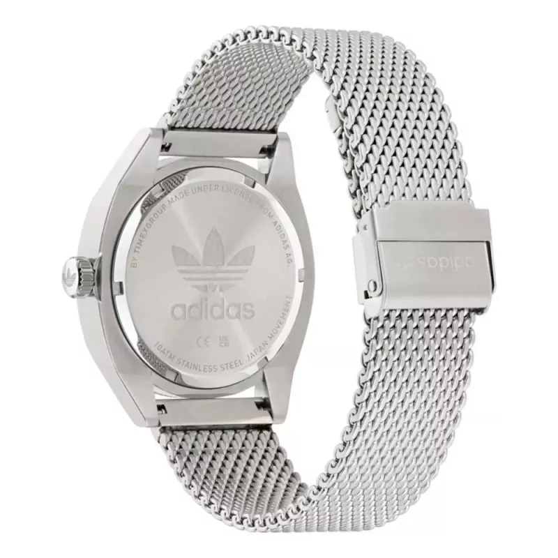 Adidas Reloj digital de hombre AOFH22502 42mm correa de silicona negra