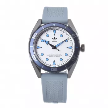 Adidas reloj de hombre Project One analógico de cuarzo AOFH22003 43mm correa de silicona negra