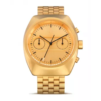 Reloj de hombre Adidas Z18502-00 analógico de cuarzo 40 mm acero inoxidable piel negra