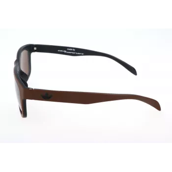 Adidas Originals AOR005-044009 Hombre Gafas de sol rectangulares - Montura negra Lentes grises 54mm
