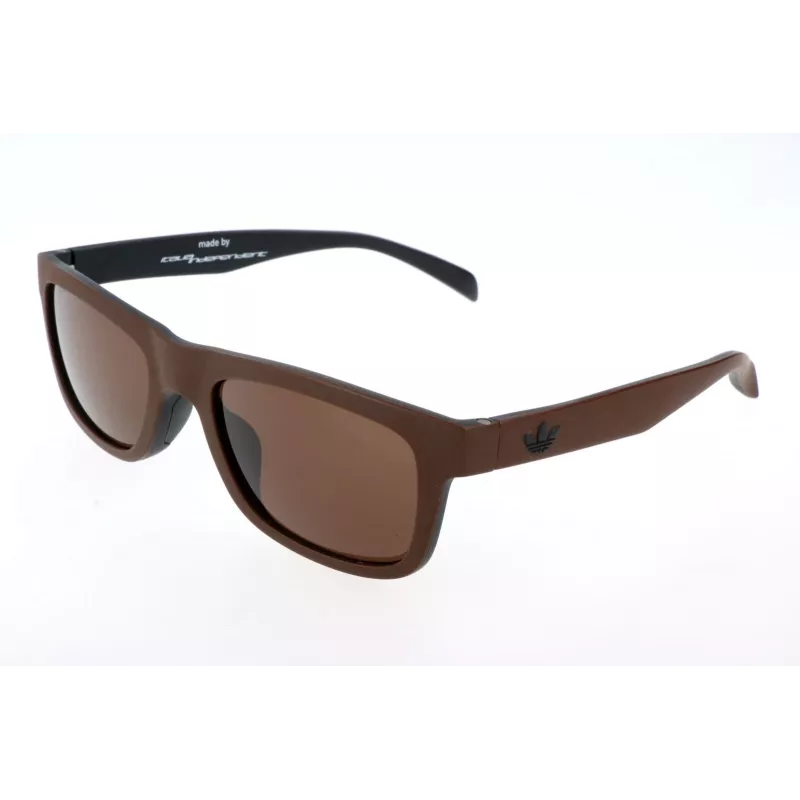 Adidas Originals AOR005-044009 Hombre Gafas de sol rectangulares - Montura negra Lentes grises 54mm