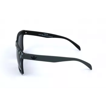 Adidas Originals AOR010-TFL009 Gafas de sol de hombre - Montura negra mate, lente ahumada, 53 mm