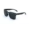 Adidas Originals AOR010-TFL009 Gafas de sol de hombre - Montura negra mate, lente ahumada, 53 mm