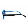 Gafas de sol unisex Adidas Originals AOR020-009027 rectangulares, montura negra, lentes grises, 48 mm