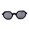 Gafas de sol unisex Adidas Originals AOR020-009027 rectangulares, montura negra, lentes grises, 48 mm