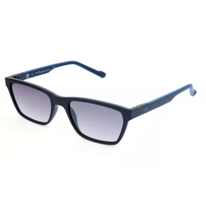 Adidas Originals AOR027-019000 Gafas de sol hombre - Montura negra, lentes grises, 54 mm