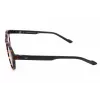 Gafas de sol rectangulares de hombre Adidas Originals AOR028-092009 - montura negra, lentes grises, 50 mm