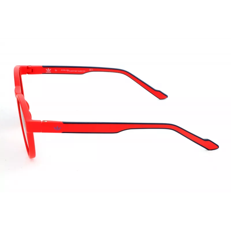 Gafas de sol Adidas Originals AOR028 - montura negra mate, cristales grises, 50 mm