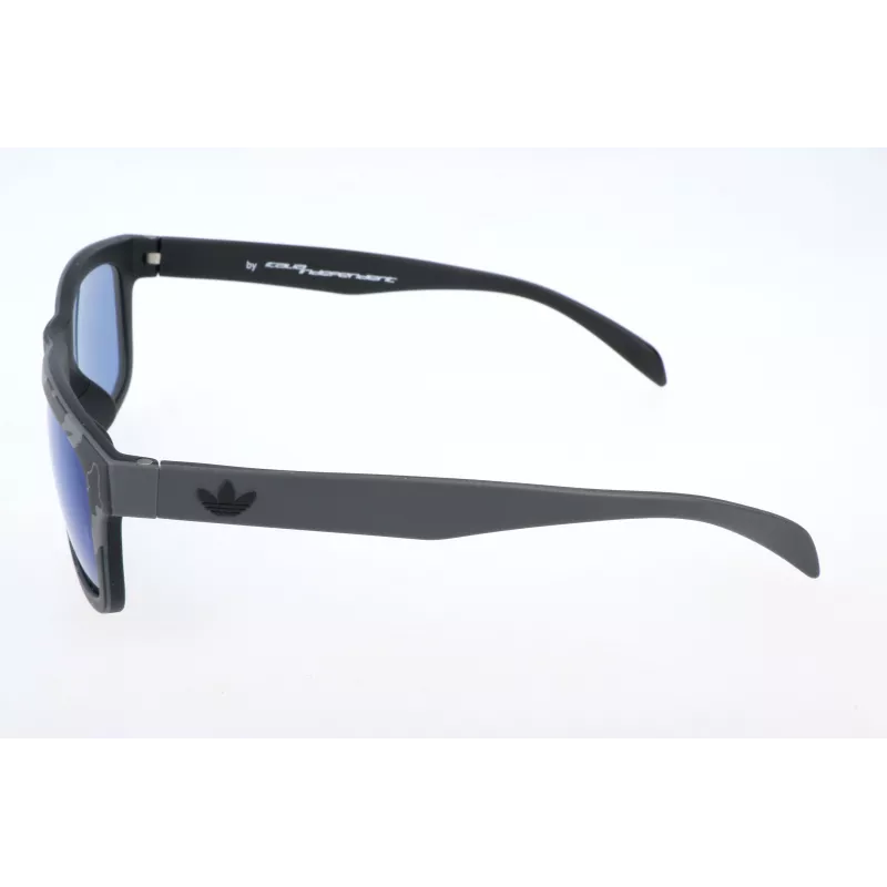 Gafas de sol de hombre Adidas Originals AOR005-143070 - montura negro mate, lentes grises, 54 mm