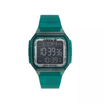 Adidas Project One Reloj de hombre digital de cuarzo AOST22048 45 mm negro bio-resina