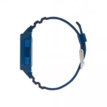 Adidas Project Two Reloj digital de cuarzo para hombre AOST22552 48mm Silicona negra