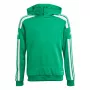 adidas sudadera con capucha Squadra 21 Youth Team Green/White GP6432 talla 140cm