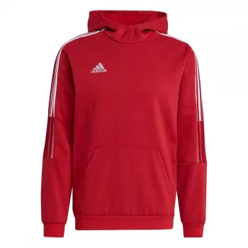 adidas Tiro 21 Sudadera con capucha hombre Team Power Red / blanco GM7353