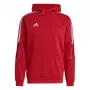 adidas Tiro 21 Sudadera con capucha hombre Team Power Red / blanco GM7353