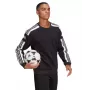 adidas Tiro 21 camiseta de entrenamiento hombre negra sudadera con media cremallera GT6638