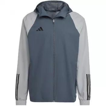 adidas Tiro 23 Competition Chaqueta para todo tipo de clima hombre gris HU1320