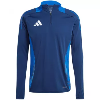 Camiseta de fútbol adidas Tiro 24 Competition Training Top Team Navy Blue 2 / White hombre Slim Fit manga larga AEROREADY poliéster reciclado S