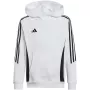 adidas sudadera con capucha Tiro 24 blanca IR7506 128cm
