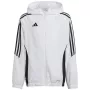 adidas Tiro 24 chaqueta de entrenamiento niños blanco IM8799 164cm