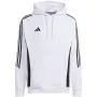 adidas Tiro 24 Sudadera con capucha blanca IR7547