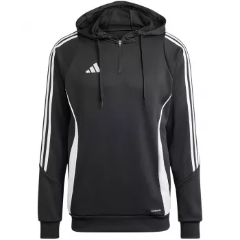 adidas Tiro 24 sudadera de entrenamiento con capucha hombre negra IJ9957