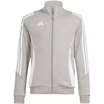 adidas Tiro 24 sudadera de entrenamiento para niños - gris - talla 164 cm (13-14 años) - AEROREADY poliéster reciclado