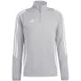 adidas Tiro 24 chaqueta de entrenamiento gris dos/blanco IS1041 S
