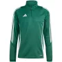 adidas Tiro 24 top de entrenamiento sudadera Team Green/blanco talla L