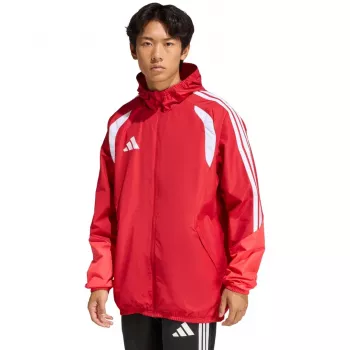 Chaqueta adidas Tiro 26 Competition All Weather hombre roja XL