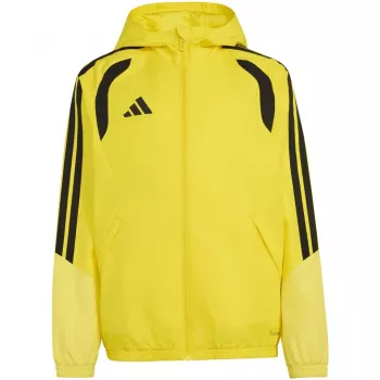 adidas Tiro 26 Competition chaqueta para todo tipo de tiempo juvenil amarilla 152cm