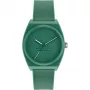 Adidas Unisex AOST22032 Reloj analógico de cuarzo de 38 mm - Correa de silicona negra