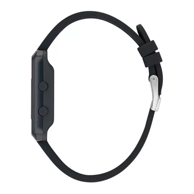 Adidas Unisex AOST23568 Reloj analógico de cuarzo 31 mm negro con silicona