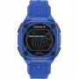 Adidas Reloj unisex digital de cuarzo AOST23061 45mm Negro resina silicona