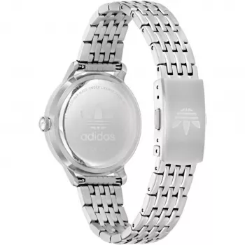 Adidas Reloj digital unisex de cuarzo AOSY22065 34mm plata negro