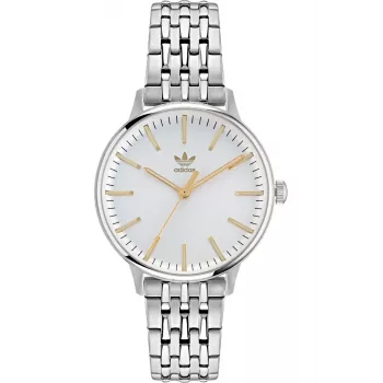 Adidas Reloj digital unisex de cuarzo AOSY22065 34mm plata negro