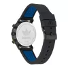 Adidas Reloj digital unisex AOSY23021 40mm correa de silicona negra