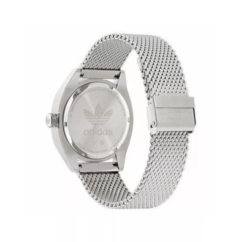Reloj unisex Adidas AOFH22503 42 mm acero inoxidable negro silicona
