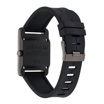 Reloj unisex Adidas AOST23563 31 mm cuarzo analógico silicona negro