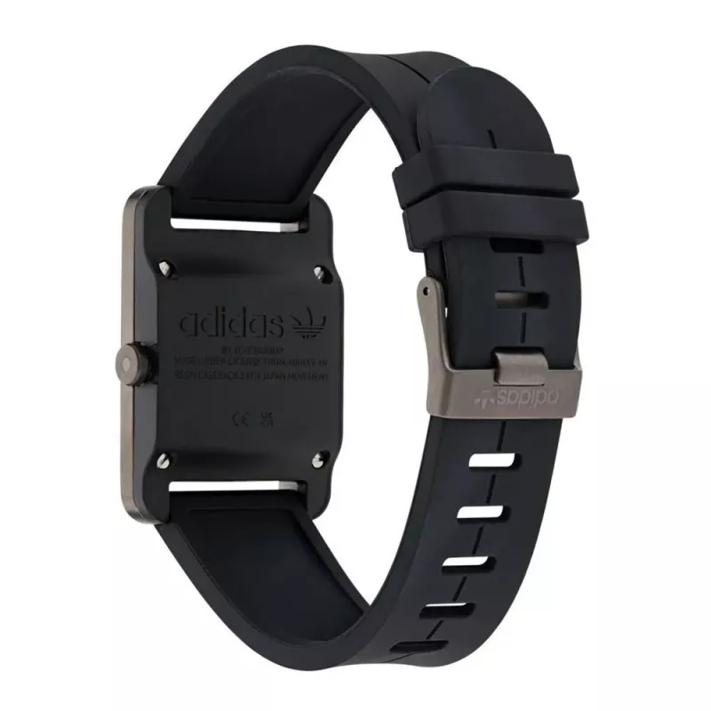 Reloj unisex Adidas AOST23563 31 mm cuarzo analógico silicona negro
