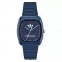 Adidas Reloj Unisex AOSY24029 37mm Cuarzo Analógico Correa de silicona blanca