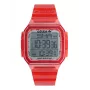 Reloj digital de cuarzo de mujer Adidas AOST22051 38mm negro silicona